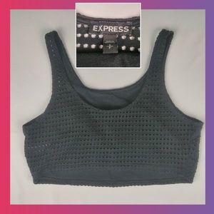 Express Black bralette Top Size Small